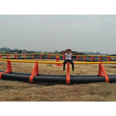 China Traditional Sea And Lake Aquaculture Plastic Fish Farming Cage Floating Fish Cage Diameter 15m for sale