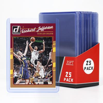 China Good Quality Light Blue 3x4 Protector Toploader 35PT Holder » Fashion Baseball Basketball Card Unicorn Top Loader Plastic Card BL0077 for sale