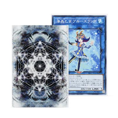 China BL0049 Fashion Evenly Cutting 62x89mm Yugioh Card Sleeve, Printed Art Trading Custom Yugioh Card Sleeves for sale