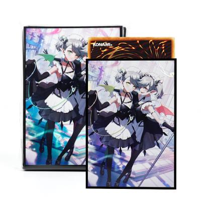 China New Premium Holographic Printing Art Yugioh Card Sleeves, Custom Anime Card Fashion BL0028 Sleeves for sale