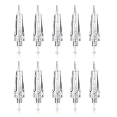 China Permanent Disposable Micro Sterilized Micro Sterilized Tattoo Cartridge Needle Stainless Steel Microblading PMU Nano Needle for sale