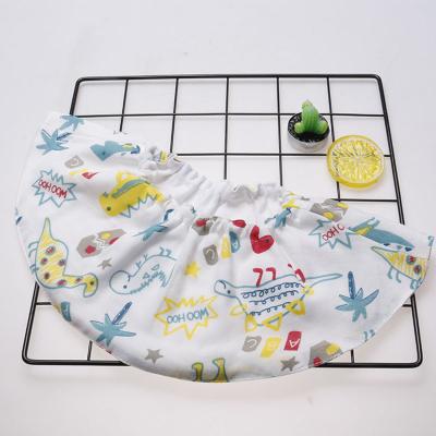 China Wearable Washed Muslin Dribbler Bibs Bandana Bibs for sale