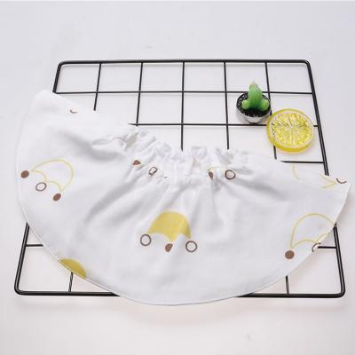 China Wearable Clearance European Round 360 Degree Cotton Baby Bib Baby Boy Girl Bibs for sale