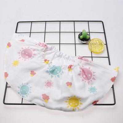 China Wearable Absorbent Baby Bib 360 Rotating Nursery Towel Newborn Cotton Bib for sale