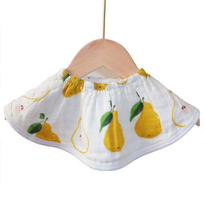 China Wholesale Washable Newborn Baby Burpy Babi Bibs Customized Muslin Cloth Funny Burp Organic Fabrics 100% Cotton Bib for sale