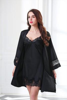 China New Luxury Satin Loungewear for sale