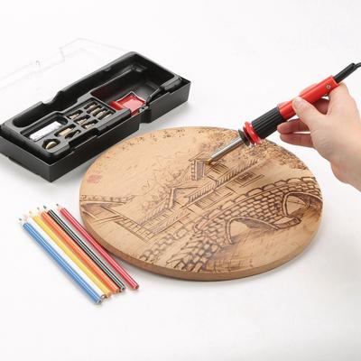 China Hotels Sell Well New Type Hot Sale Electric Engraving Pen Wood Burning Kit Tool for sale