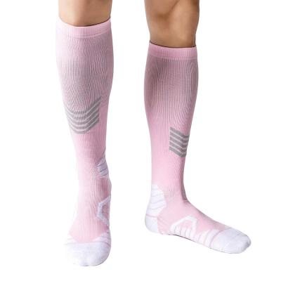 China Breathable Hot Selling Product Men Sport Anti Muscle Fatigue Nurse Medical Compression Socks For Running for sale