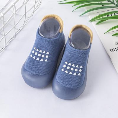 China Factory Price Anti-slip Winter Baby Shoes Cheap Kids Shoes Tpr Soft Sole Rubber Baby Shoes for sale