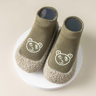 China Hot Sale Baby Anti-Skid Socks For Big Boys Kids Shoes Non Skid Socks Breathable And Lightweight Indoor Shoes for sale