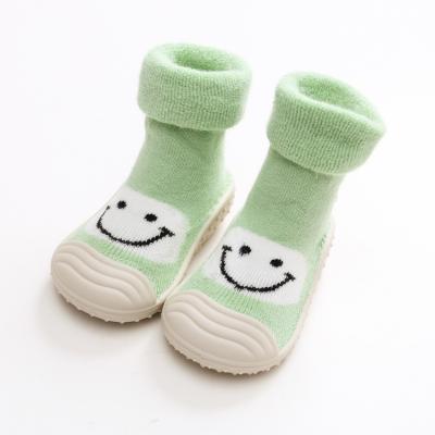 China 2022 New Brand Antibacterial Customized Kids School Sock Kids Shoes For Boys Knit Cotton Sock Shoes Babies for sale