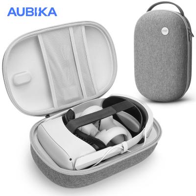 China Protective Game Controller AUBIKA design Travel Storage Bag VR Headset Carrying Case Gaming Controllers Hard Eva Box For Oculus Quest 1/2 Accessories for sale