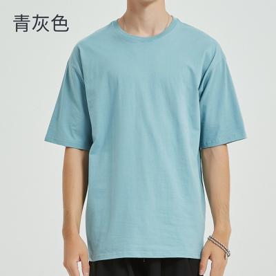 China wholesale low price Anti-wrinkle shorts sleeves casual T-shirts for men and boys popular cotton shirt plus size men's shirts for sale