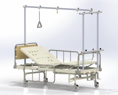 China HL-9901TD Three Columns Hospital Orthopedic Traction Bed With Horizontal Bar HL-0301TD for sale