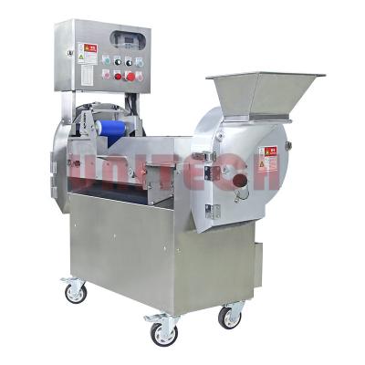 China Easy Operation Commercial Fruit Mango Coconut Pineapple Dice Processing Machine Vegetable Cube Cutting Machine for sale