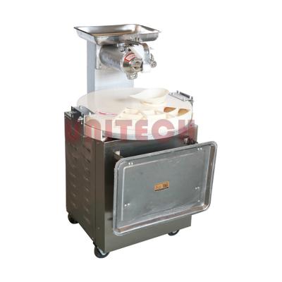 China Restaurant Round Cookie Pizza Dough Balls Sheeter Dough Cutting Machine for sale