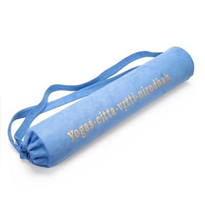 China The custom logo yoga mat. Amazon High Density Eco-friendly Hot Selling Carry Bag Portable Suede Yoga Bag for sale