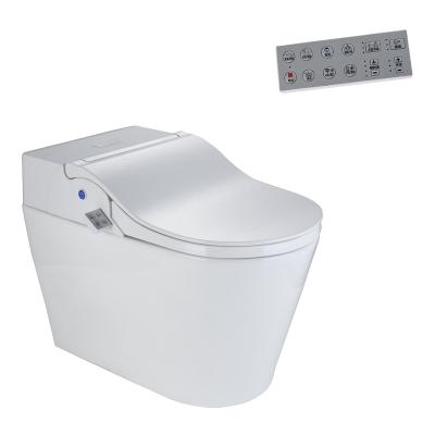 China Auto Operation Seat Cover Multicolor Electric Bidet S Trap Toilet Bowl Smart Auto Flush Automatic WC Toilet Bowl for sale