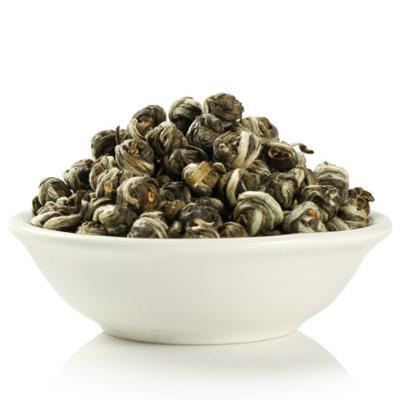 China Organic Chinese Loose Bead Mo Li Long Zhu Jasmine Green Tea Small Dragon Loose Tea for sale