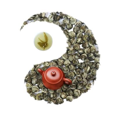 China Dragon Loose Chinese Premium Pearl Tea Bai Long Zhu Loose Tea White Tea for sale