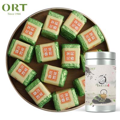 China Pu'Er Jasmine Green Tea Small Square Loose Brick Tuo Tea 5G for sale