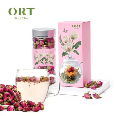 China Chinese high quality handmade flowering tea balls of beautiful and romantic white tea base ORT145 for sale