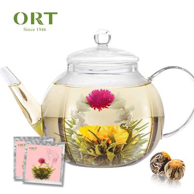 China Loose Tea Flower Chinese Blooming Blooming Tea Made Of Oolong Tea for sale