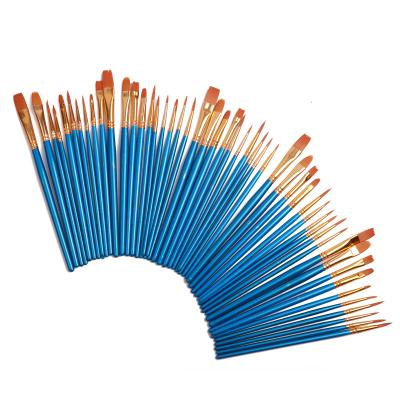 China Professional Plastic Paniting Child Brush Stick Brushes Watercolor Brush for sale