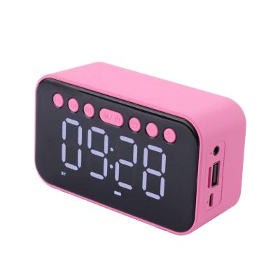 China HD-SPE-A5 Wireless Wireless Speaker with Clock and FM for sale