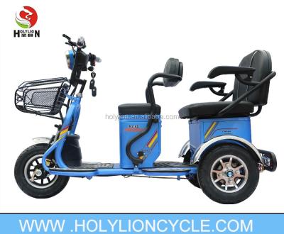 China Hot Sale Carbon Steel Three Wheel Adult Electric Tricycle for sale