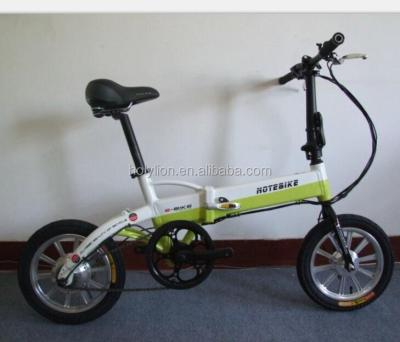 China Sale steel folding hoy electric bicycle E-SS004 for sale