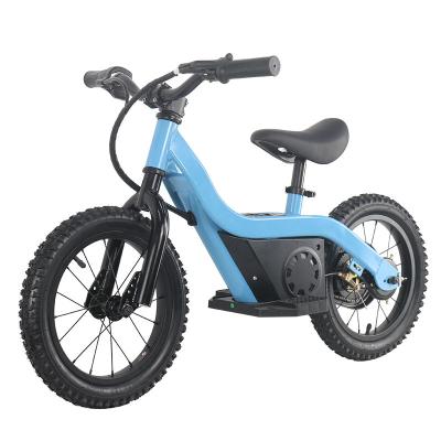 China Two Wheels 12 Inch Aluminum Alloy Frame Electric Bike Kids Balance Bike for sale