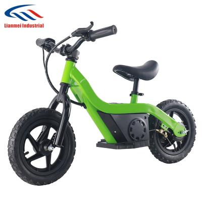 China Mini Kid Children Electric Balance Bike Cycle For 3-6 Years Old Children With 100w Motor for sale