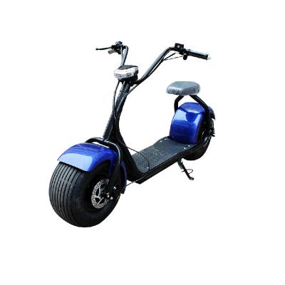 China Fat tire unisex brushless citycoco motor lithium battery 1000w lifestyle electric scooter for sale