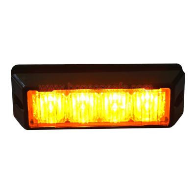 China PC Dome LED Grill Amber Warning Strobe Flashing Lighthead HF142 Outdoor Mount for sale