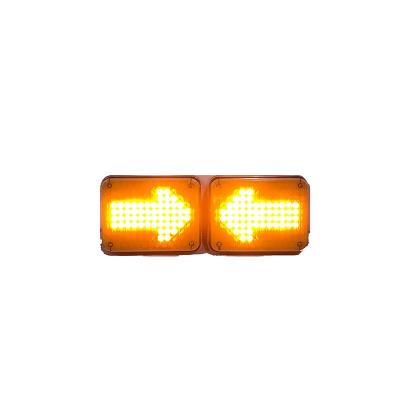 China Amber Warning LED Traffic Advisors Truck Mounted Arrow Board Led Lamps Strobe Flash Traffic Bar Halogen HDB202 for sale