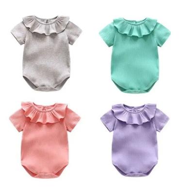 China Popular Baby Summer Dress Women's Treasure Pure Cotton A-Class Romper Climbing Suit Newborn Clothes Thin and Super Cute Baby Fart Wrap for sale