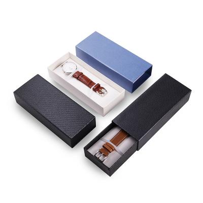 China Wholesale Customized Square Luxury Cheap Square Cardboard Watch Packaging Paper Box Couples Mens And Womens Watch Storage For Gift for sale