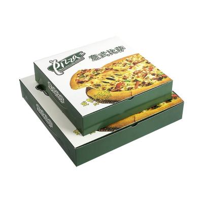 China Manufacturers handmade custom logo high quality pizza paper box for sale