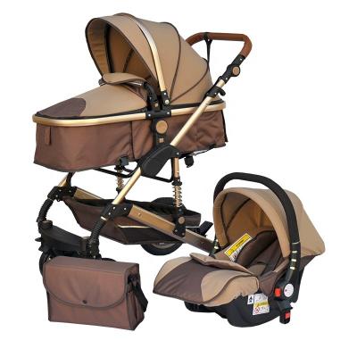 China Carry Baby Factory good Germany wholesale price 3 in 1 baby stroller pram high quality stable light weight for sale