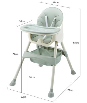 China Safety Comfortable Baby Dining Chair Umpire Chair for Dining Infant Feeding Chair Mother Feeding Chairs 3 in 1 for sale