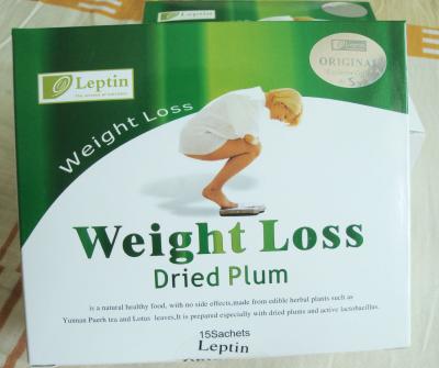 China Leptin Dried Plum Weight Loss Antioxidant  Slimming  Capsule Body Fat Burner for sale