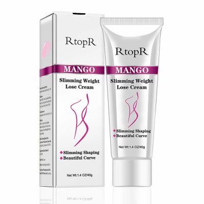 China RtopR Mango Body Slimming Gel Fat Burning Cream Private Label Losing Weight Massage Anti Cellulite Hot Cream for sale