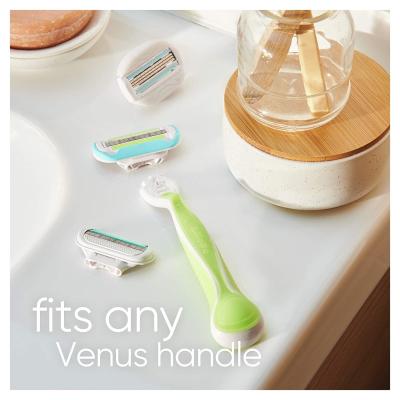 China Venus Extra Smooth Women's Shaving Razor Blade Handle, Armpit Hair Leg Hair pubic hair Remover Shaver for sale