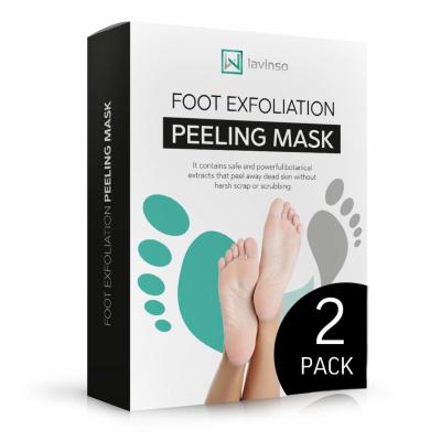 China OEM ODM Remove Dead Skin Peeling Exfoliating Foot Mask, Foot Peel Mask Peeling Away Calluses and Dead Skin Cells for sale