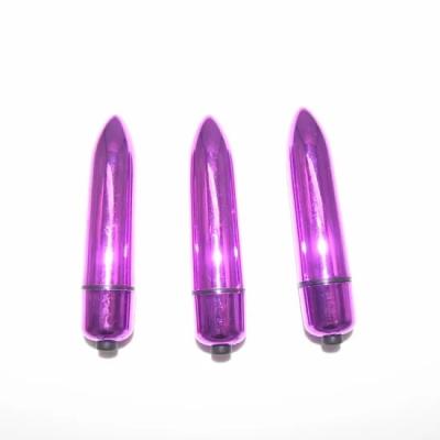 China Stainless steel 10 Speeds Waterproof Wireless Mini Pocket Vibration Bullet Vibrator for sale