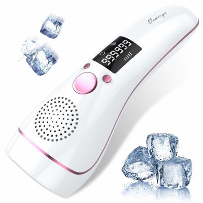 China Ice Hair Removal Permanent IPL Upgrade to 999,999 Flashes Painless Treatment Facial Body and Whole Body for sale