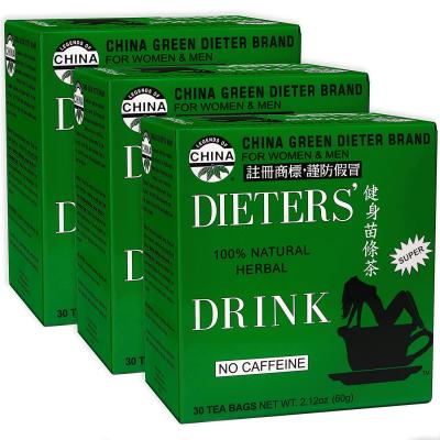 China Uncle Lee's Tea Dieters Detox Tea  Weight Loss and Belly Fat Chinese Green Slim Tea for sale