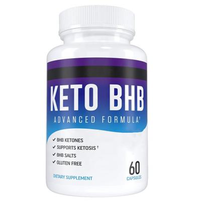 China Keto BHB Advanced Formula Dietary Supplement 60 Capsules Gluten Free for sale