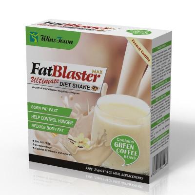 China Fat Blaster Diet Shake Weight Loss Slimming Meal Replacement Powders for sale